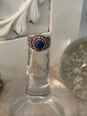 Silver Lapis Ring